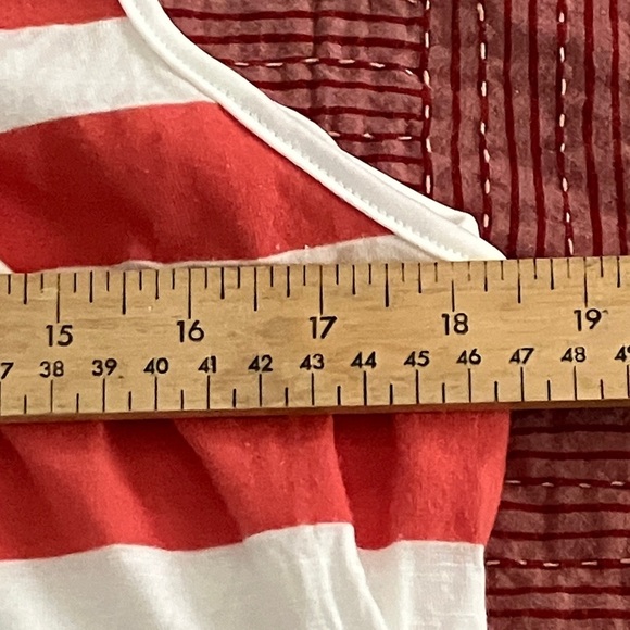 Women’s size 38 trs by Truworth lined Striped Sleeveless tank top - Picture 9 of 14